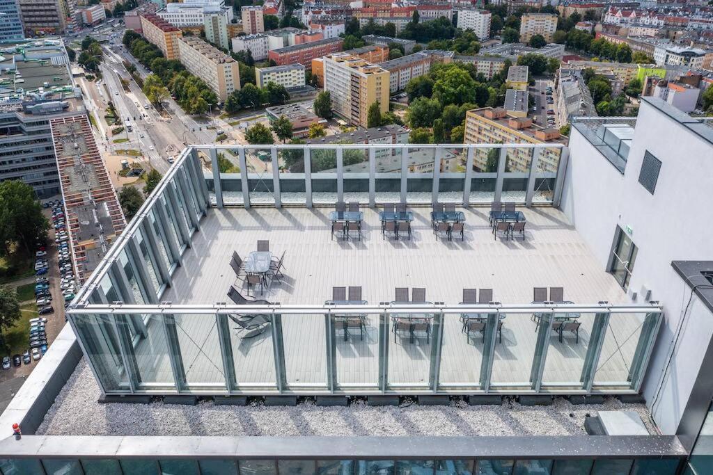 Apartament Blue City - Hanza Tower Szczecin Zewnętrze zdjęcie